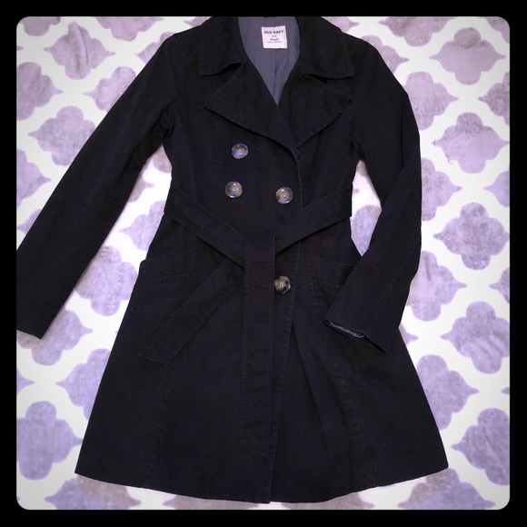 Old Navy Jackets & Blazers - 🎉 SALE Like new black trench coat